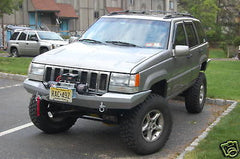 Custom Winch Bumper for Jeep Grand Cherokee ZJ 1993 1998 FREE
